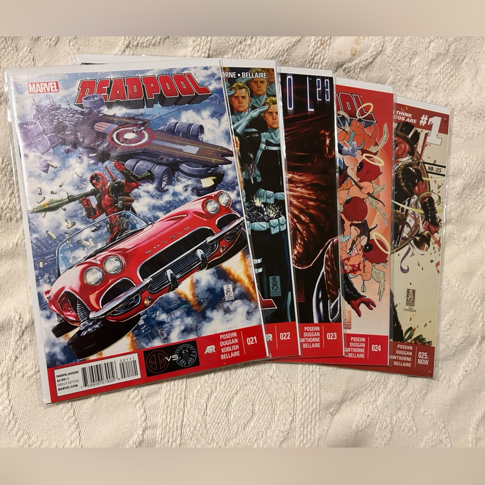 DEADPOOL COMIC BOOKS!